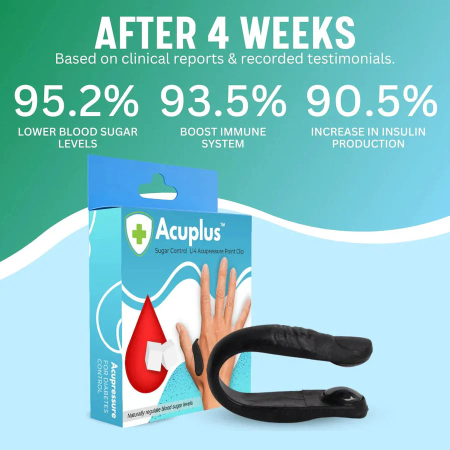 MedPulse™ |Sugar Control LI4 Acupressure Point Clip