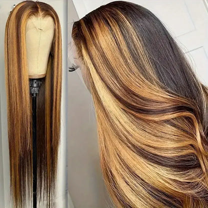 [New Year 50% OFF]Natural Look Gradient Highlight Lace Wig